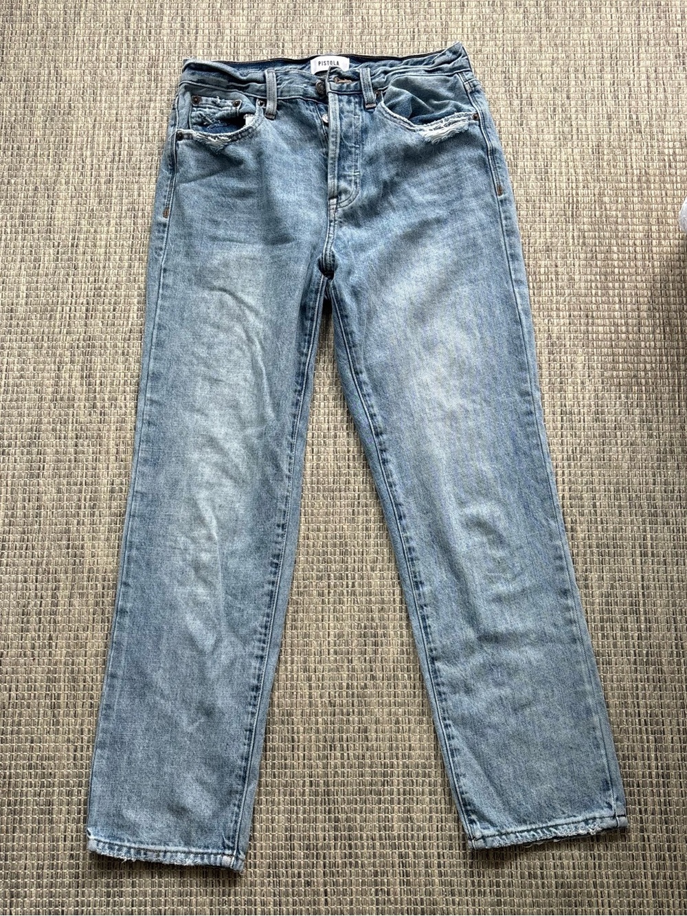 Pistola High Rise Straight Leg Jeans